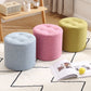Stoffzylinderform Pouf Pure Color Tufted Contemporary Fade Resistant Pouf