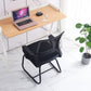 Modern Office Chair Fixed Arms No Distressing Desk Chair with Breathable Back