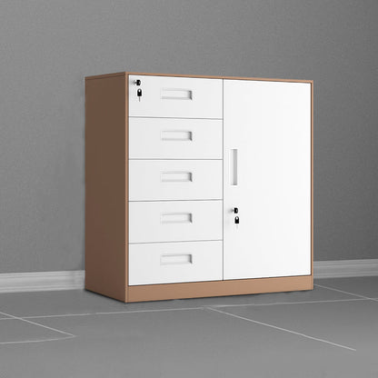 Archivo contemporáneo del cuadro de acero de acero Archivo de bloqueo de llave resistente al fuego