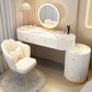 Luxious Drawers Make-up Vanity Marble Makeup Vanity Desk Table
