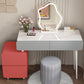 Contemporary Dressing Table Bedroom Wood Lighted Mirror Make-up Vanity