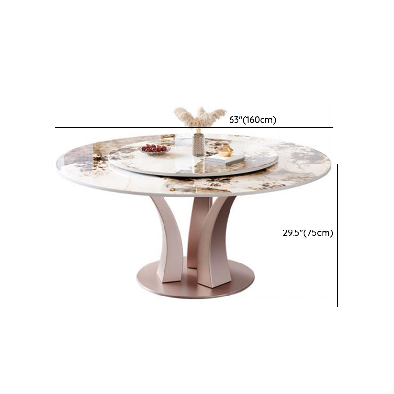 コンバーチブル焼結ストーンダイニングテーブルセット