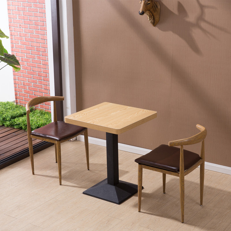 Ensemble de table à manger industrielle 1/3/5 pièces avec ensemble de meubles de base en métal