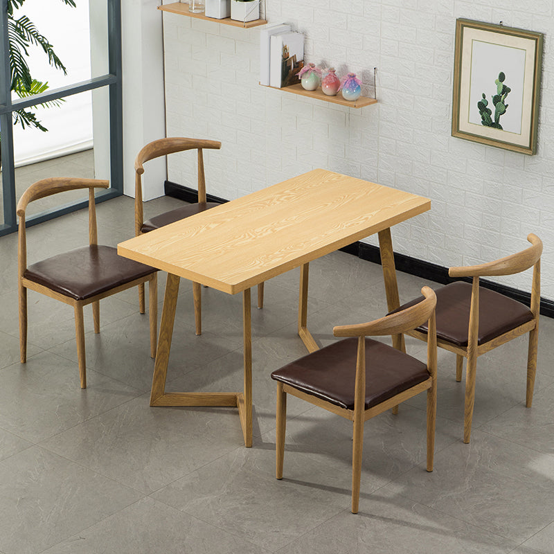 Set di tavoli da pranzo industriale 1/3/5 pezzi con mobili da cucina a base di metallo