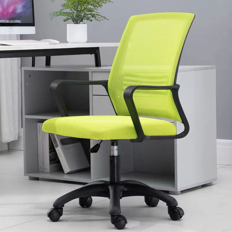 Moderne Fixed Arms Conference Chair Mesh Back Desk Chair für Büro