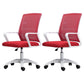 Moderne Fixed Arms Conference Chair Mesh Back Desk Chair für Büro