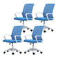 Moderne Fixed Arms Conference Chair Mesh Back Desk Chair für Büro