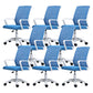 Moderne Fixed Arms Conference Chair Mesh Back Desk Chair für Büro