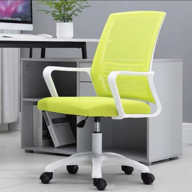 Moderne Fixed Arms Conference Chair Mesh Back Desk Chair für Büro