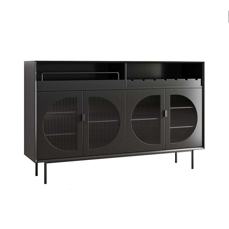 Servidor moderno de comedor Puertas de madera de madera servidor buffet con puertas para sala de estar