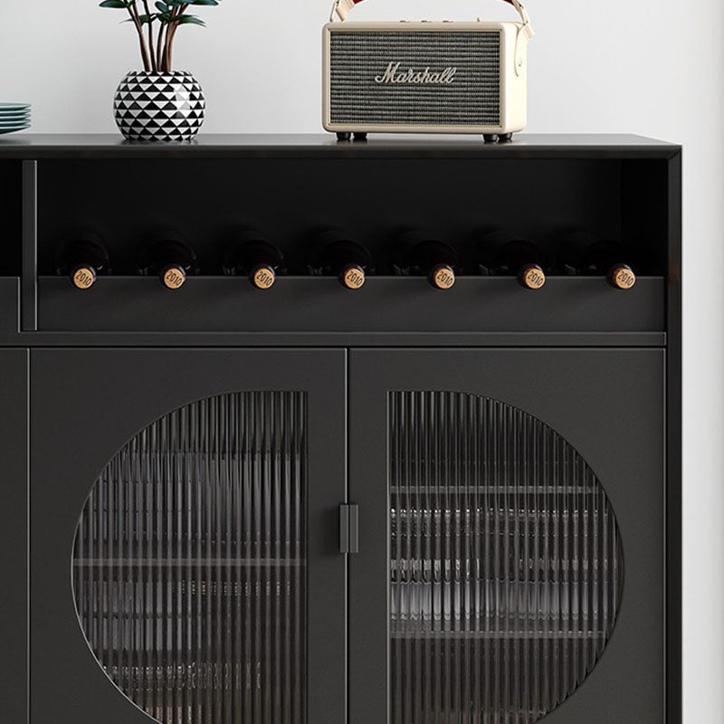 Servidor moderno de comedor Puertas de madera de madera servidor buffet con puertas para sala de estar