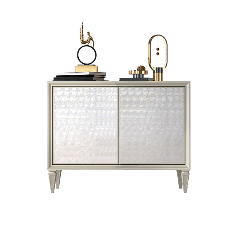 Stile moderno a buffet in legno ingegnerizzato per la sala da pranzo 35,4 pollici di altezza