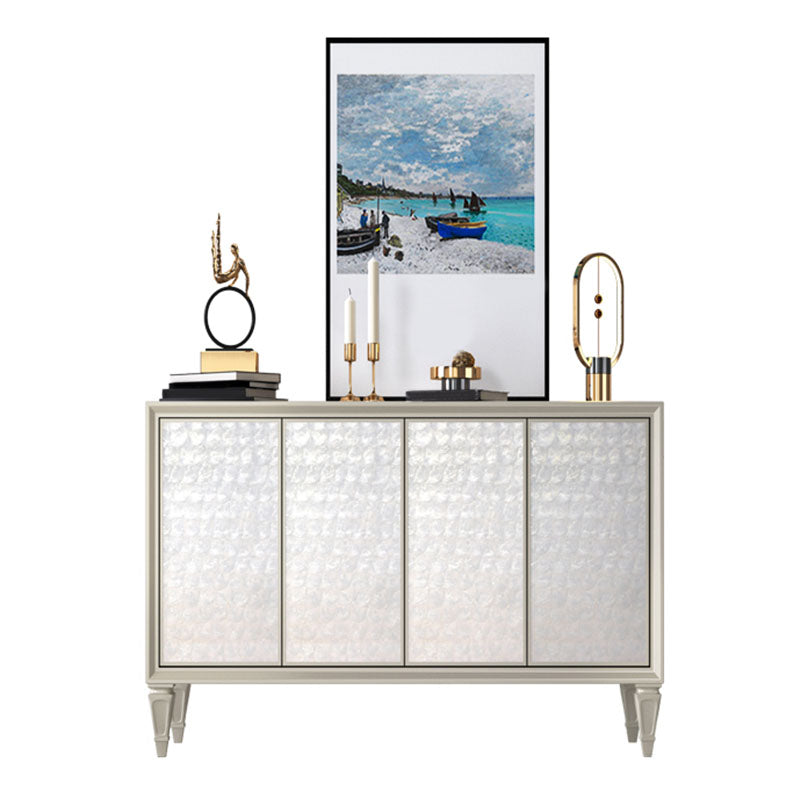 Stile moderno a buffet in legno ingegnerizzato per la sala da pranzo 35,4 pollici di altezza