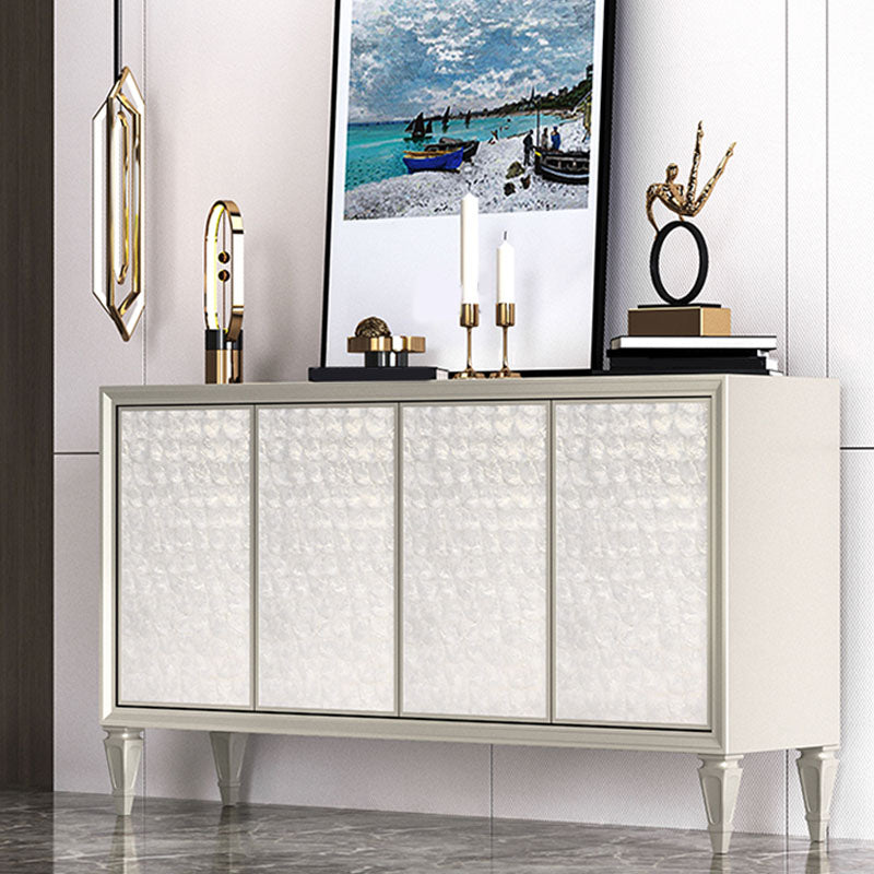 Stile moderno a buffet in legno ingegnerizzato per la sala da pranzo 35,4 pollici di altezza