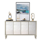 Stile moderno a buffet in legno ingegnerizzato per la sala da pranzo 35,4 pollici di altezza