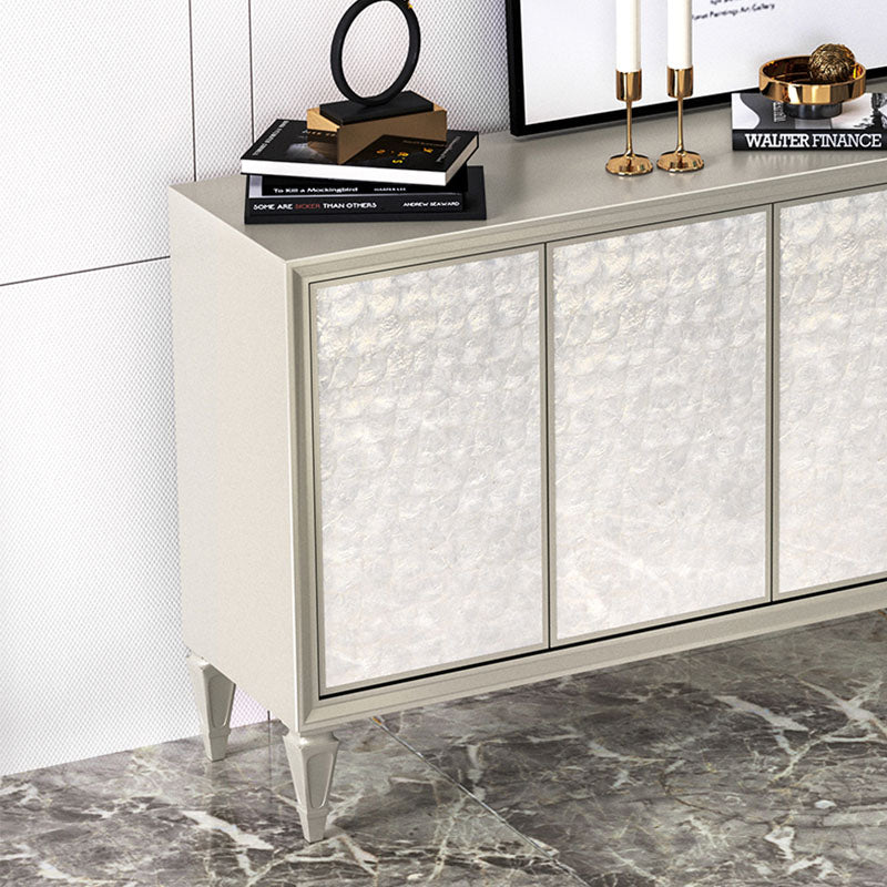 Stile moderno a buffet in legno ingegnerizzato per la sala da pranzo 35,4 pollici di altezza