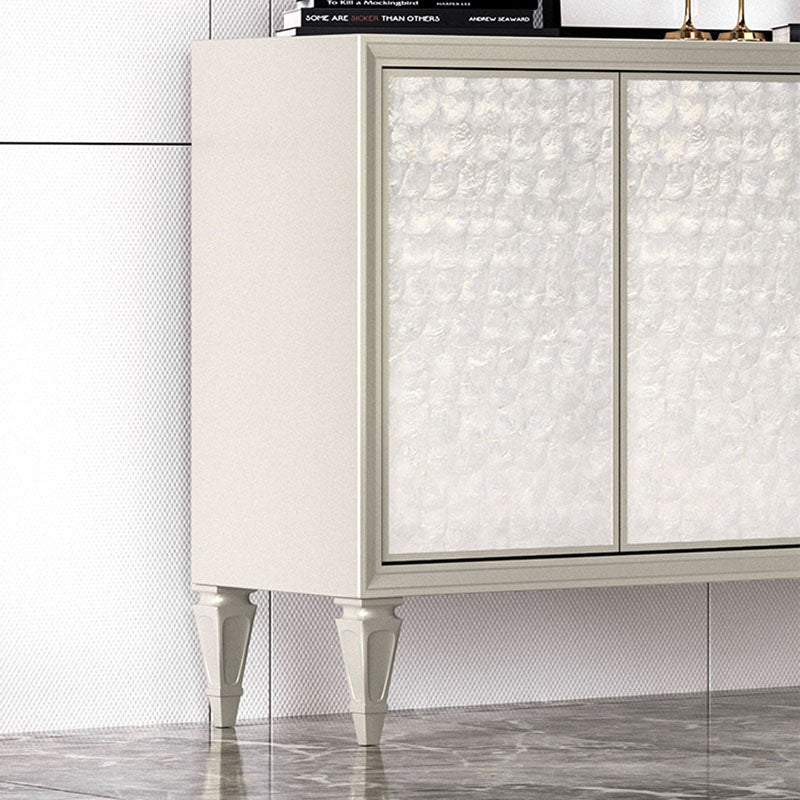 Stile moderno a buffet in legno ingegnerizzato per la sala da pranzo 35,4 pollici di altezza