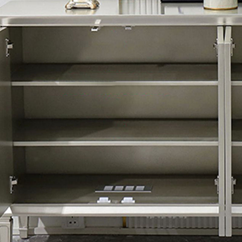 Stile moderno a buffet in legno ingegnerizzato per la sala da pranzo 35,4 pollici di altezza