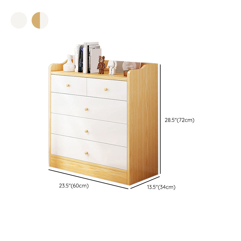 Contemporary Manufactured Wood Accent Cabinet Rectangle Storage Cabinet with Drawer Clearhalo 'Cabinets & Chests' 'cabinets_chests' 'furn' 'furn_cabinets_chests' 'Furniture' 'Living Room Furniture' 7315059