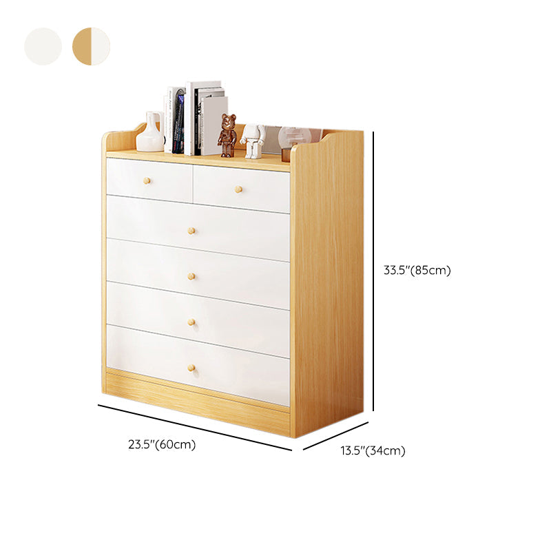 Contemporary Manufactured Wood Accent Cabinet Rectangle Storage Cabinet with Drawer Clearhalo 'Cabinets & Chests' 'cabinets_chests' 'furn' 'furn_cabinets_chests' 'Furniture' 'Living Room Furniture' 7315061