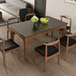 Contemporary Kitchen Rectangle Dinner Table 4 Legs Dining Table Clearhalo 'Dining Tables & Seating' 'Dining Tables' 'dining_table' 'furn' 'furn_dining_table' 'Furniture' 'Kitchen & Dining Furniture' 7315230