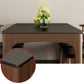 Contemporary Kitchen Rectangle Dinner Table 4 Legs Dining Table Clearhalo 'Dining Tables & Seating' 'Dining Tables' 'dining_table' 'furn' 'furn_dining_table' 'Furniture' 'Kitchen & Dining Furniture' 7315235