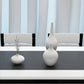 Mesa de comedor de piedra industrial de las piernas del rectángulo 4 de la mesa de cena de la cocina