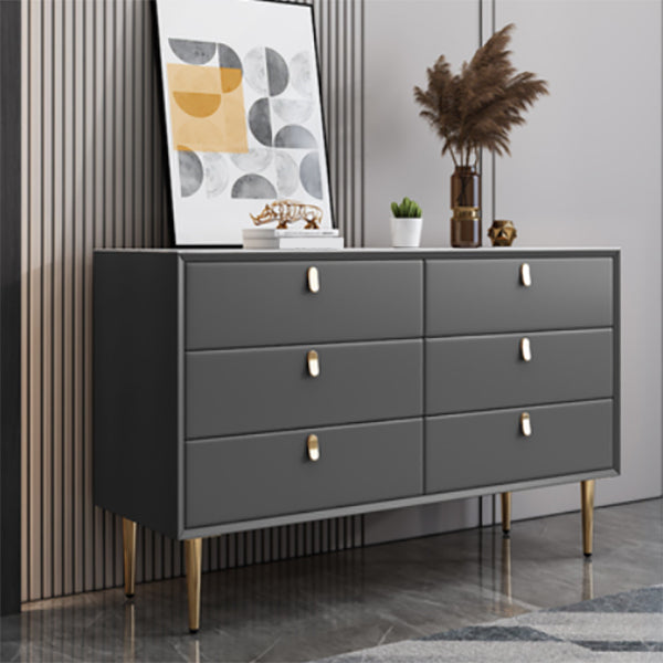 Capante de almacenamiento clásico de almacenamiento glamoroso cofre de almacenamiento de piedra. Ancho de 15.6 pulgadas