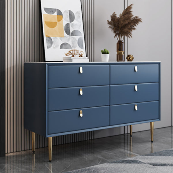 Capante de almacenamiento clásico de almacenamiento glamoroso cofre de almacenamiento de piedra. Ancho de 15.6 pulgadas