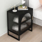 Industrial Accent Table Nightstand Antique Finish Bed Nightstand Clearhalo 'Bedroom Furniture' 'furn' 'furn_night_stand' 'Furniture' 'night_stand' 'Nightstands' 7316191