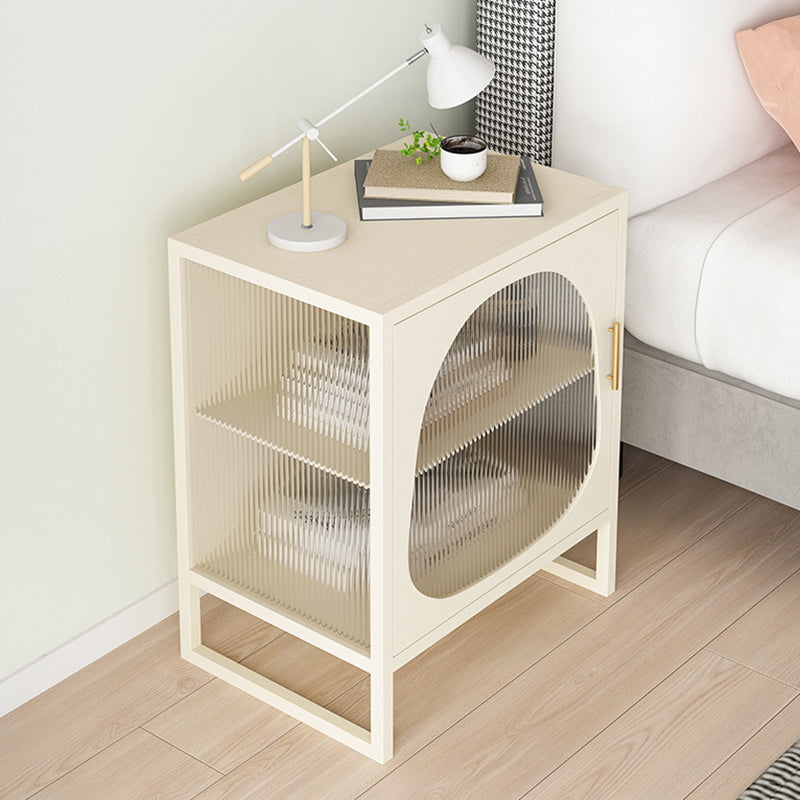 Industrial Accent Table Nightstand Antique Finish Bed Nightstand Clearhalo 'Bedroom Furniture' 'furn' 'furn_night_stand' 'Furniture' 'night_stand' 'Nightstands' 7316192