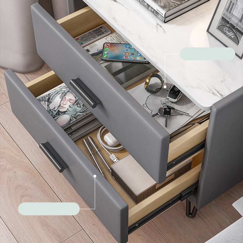 Comodino da tavolo da tavolo moderno accento di stoccaggio antico comodino