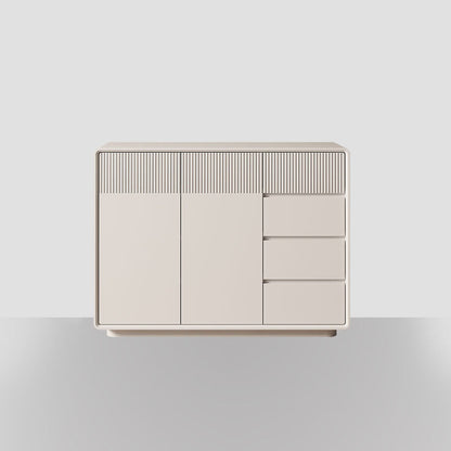 Tocador combinado horizontal contemporáneo tocador de almacenamiento de madera para dormitorio