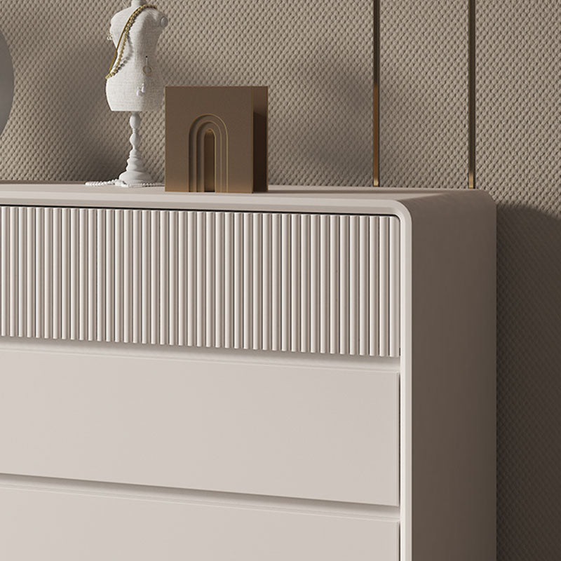 Tocador combinado horizontal contemporáneo tocador de almacenamiento de madera para dormitorio