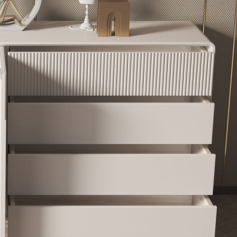 Tocador combinado horizontal contemporáneo tocador de almacenamiento de madera para dormitorio