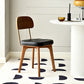 Contemporary Upholstered Armless Chair Indoor Faux Leather Dining Chair