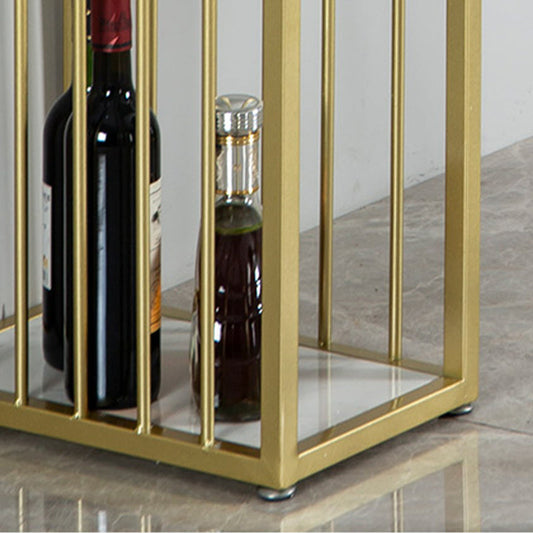 Mesa de barra de mármol mesa de comedor de doble pedestal con estantes de almacenamiento