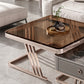 Square Coffee Table Glass Top Coffee Table Set with Golden Legs Clearhalo 'Coffee & Accent Tables' 'Coffee Tables' 'coffee_tables' 'furn' 'furn_coffee_tables' 'Furniture' 'Living Room Furniture' 7317595