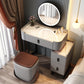 Glam 3 Drawers Make-up Vanity Marble Makeup Vanity Desk Table