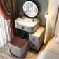 Glam 3 Drawers Make-up Vanity Marble Makeup Vanity Desk Table