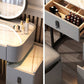 Glam 3 Drawers Make-up Vanity Marble Makeup Vanity Desk Table
