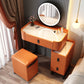 Glam 3 Drawers Make-up Vanity Marble Makeup Vanity Desk Table