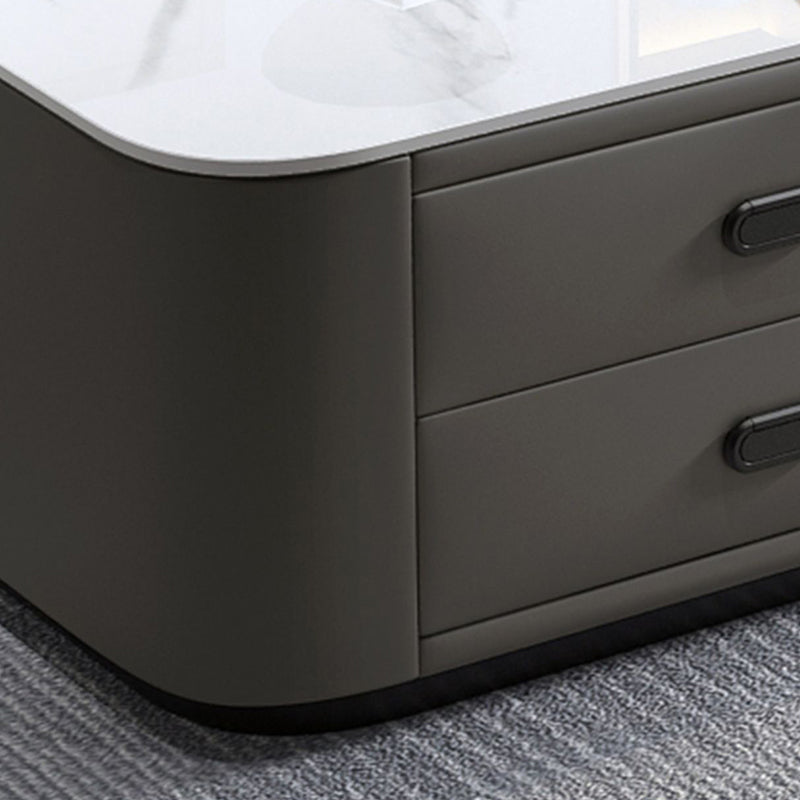 Square Coffee Table Glass Top Coffee Table Set for Living Room Clearhalo 'Coffee & Accent Tables' 'Coffee Tables' 'coffee_tables' 'furn' 'furn_coffee_tables' 'Furniture' 'Living Room Furniture' 7317647