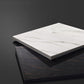 Table basse rectangulaire en ardoise avec tiroirs de rangement