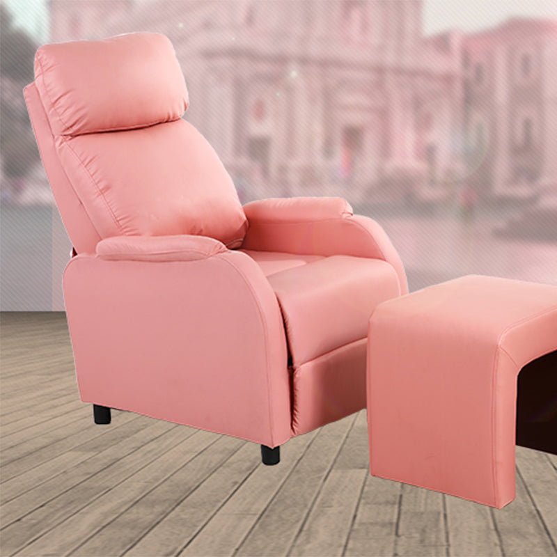 Recliner a dondolo contemporaneo Recliner Solid Color Manual-Push Manual-Push