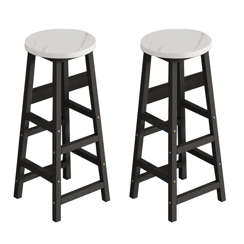 Set da tavolo da bar moderno rettangolare in legno da 2/3/4/5 pezzi per bar