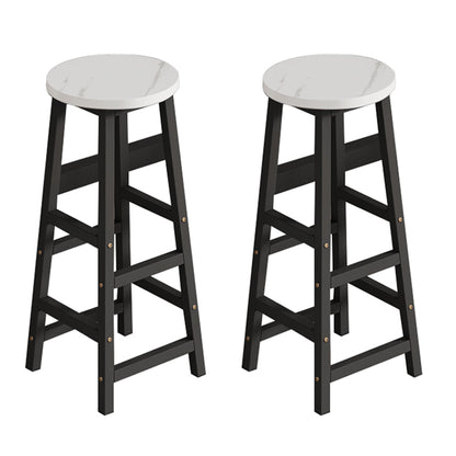 Set da tavolo da bar moderno rettangolare in legno da 2/3/4/5 pezzi per bar