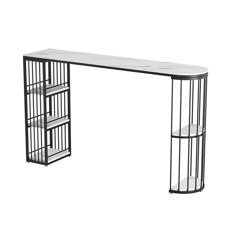 Juego de bar Glam Style, mesa de bar de piedra de 1/2/3 piezas con taburetes con respaldo de escalera
