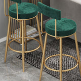 Glam Style Bar Set 1/2/3 Pieces Stone Bar table with Ladder Back Stools