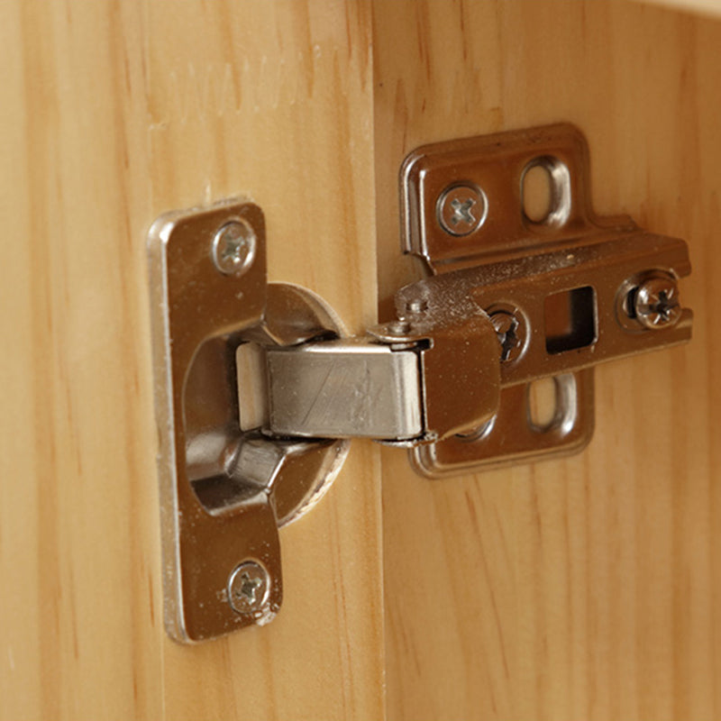 Houten gesloten achterste boekenkast standaard natuurlijke boekenplank met planken